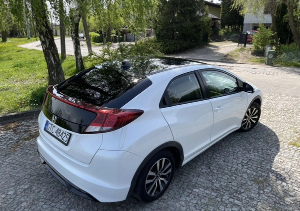 Honda Civic cena 39900 przebieg: 234000, rok produkcji 2015 z Tczew małe 704